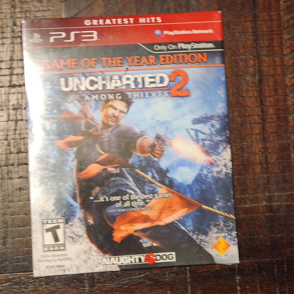 Uncharted 2 Among‎ Thieves PS3 Greatest Hits Game of the Year Edition